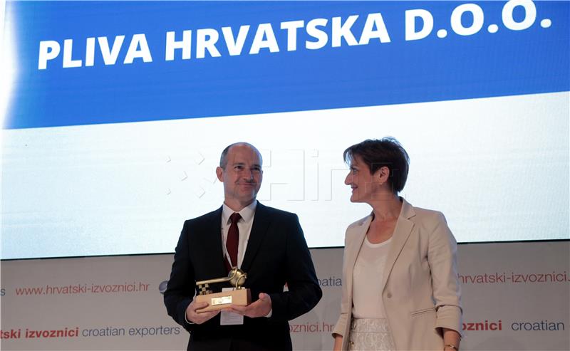 Dodjela nagrada na 12. konvenciji hrvatskih izvoznika