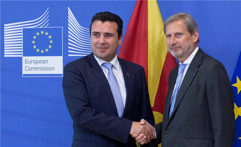 BELGIUM EU COMMISSION MACEDONIA DIPLOMACY