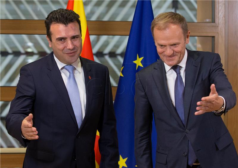 BELGIUM EU COUNCIL FYROM MACEDONIA DIPLOMACY