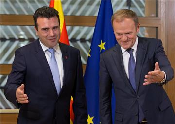 BELGIUM EU COUNCIL FYROM MACEDONIA DIPLOMACY