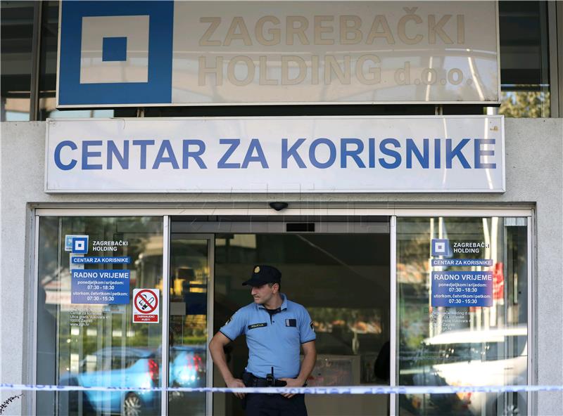 Opljačkan Centar za korisnike Zagrebačkoga holdinga u Vukovarskoj ulici