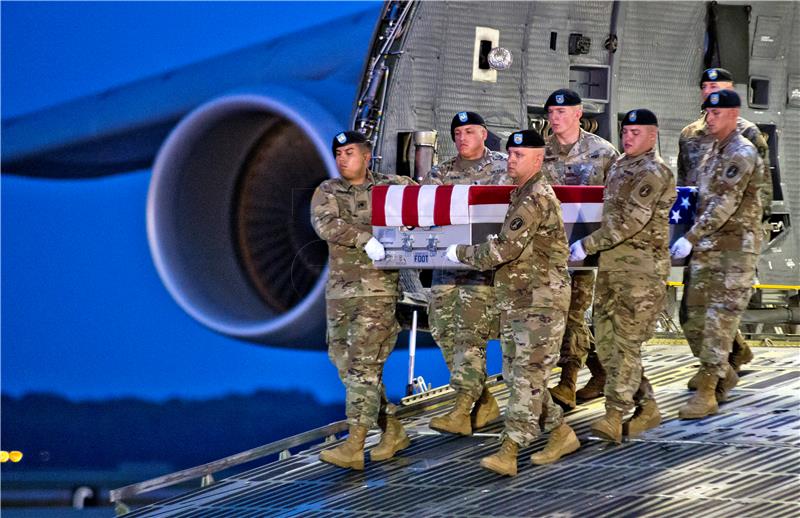 USA AFGHANISTAN KILLED SOLDIERS