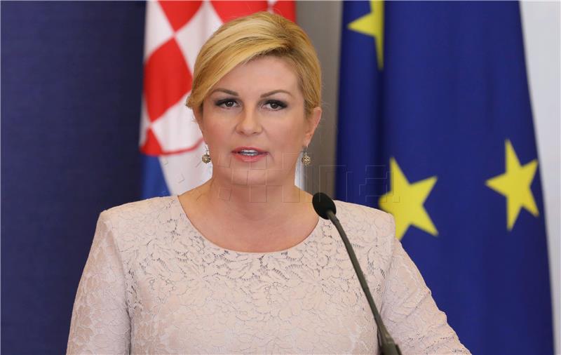 Predsjednica Kolinda Grabar-Kitarović primila poljskog predsjednika Andrzeja Dudu