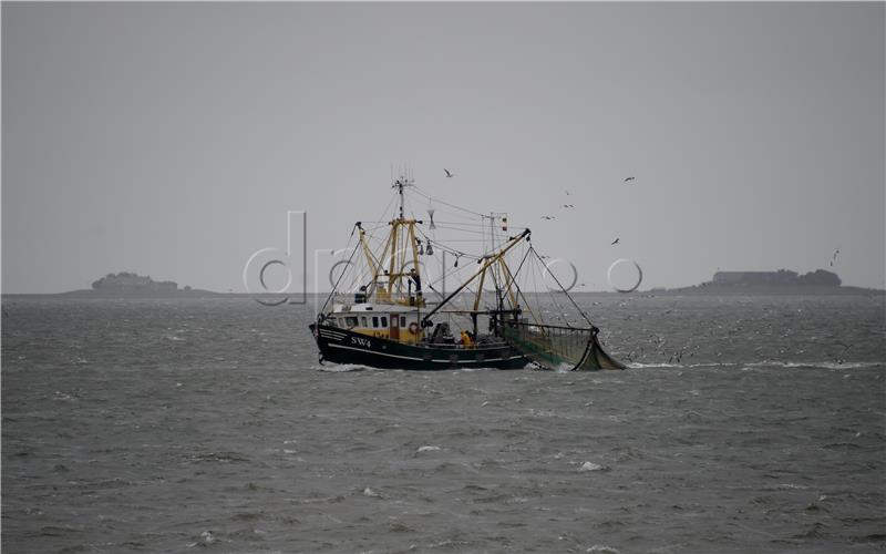 Fishing cutter at the North Sea