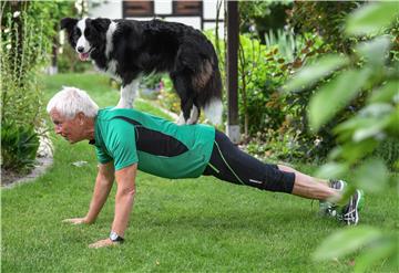 Working out with your dog