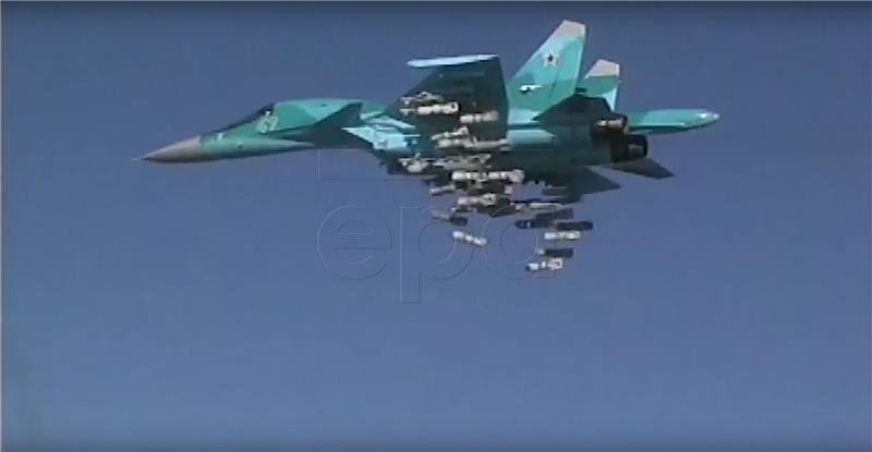 (FILE) SYRIA RUSSIA AIRSTRIKES