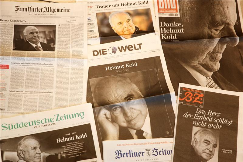 GERMANY PEOPLE HELMUT KOHL OBIT