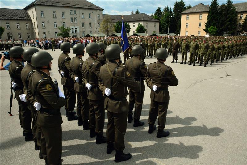 Požega: Prisegnuo 19, naraštaj ročnika, ove godine znatno veći interes za dragovoljno služenje vojnog roka