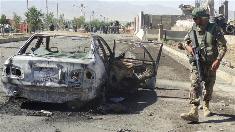 AFGHANISTAN SUICIDE BOMB ATTACK