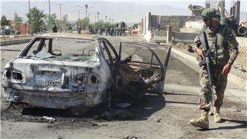 AFGHANISTAN SUICIDE BOMB ATTACK