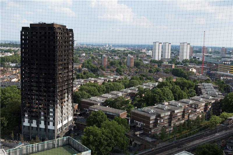 BRITAIN TOWER BLOCK FIRE AFTERMATH