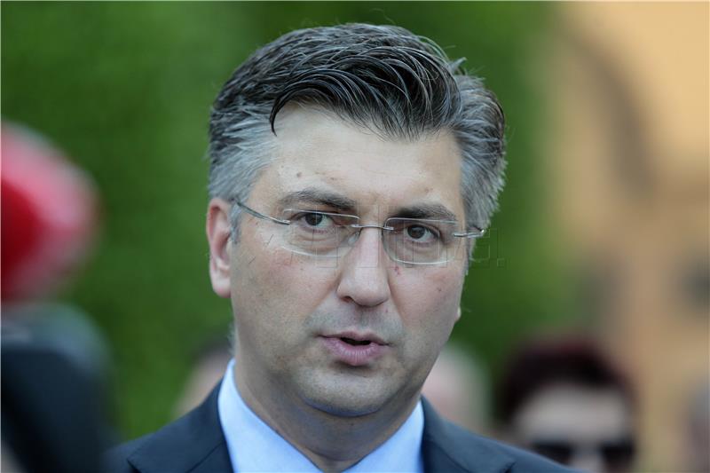 Plenkovic: HDZ-HNS cooperation good for easing relations on political scene