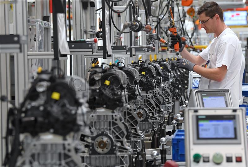 15 Millionth VW engine from Chemnitz