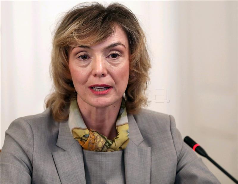 Marija Pejcinovic Buric new Croatian Foreign Minister