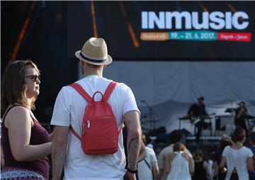 INmusic open air festival in Zagreb