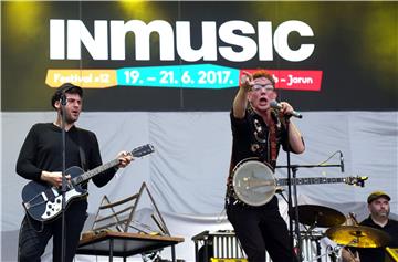 INmusic open air festival in Zagreb