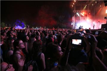 INmusic open air festival in Zagreb