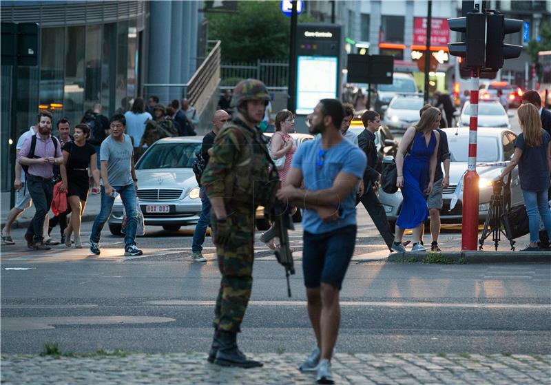 BELGIUM BRUSSELS CENTRAL STATION EXPLOSION