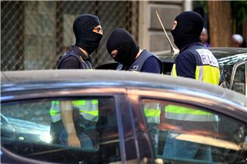 SPAIN SECURITY ANTI TERROR OPERATION