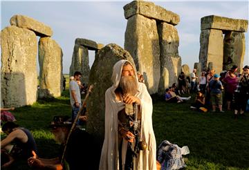 BRITAIN STONEHENGE SUMMER SOLSTICE