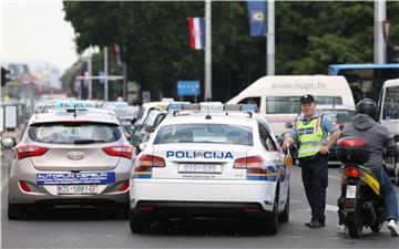 Prosvjed taksista u Zagrebu