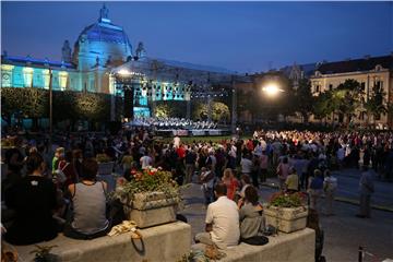 Koncert na Trgu kralja Tomislava u Zagrebu u povodu Svjetskog dana glazbe