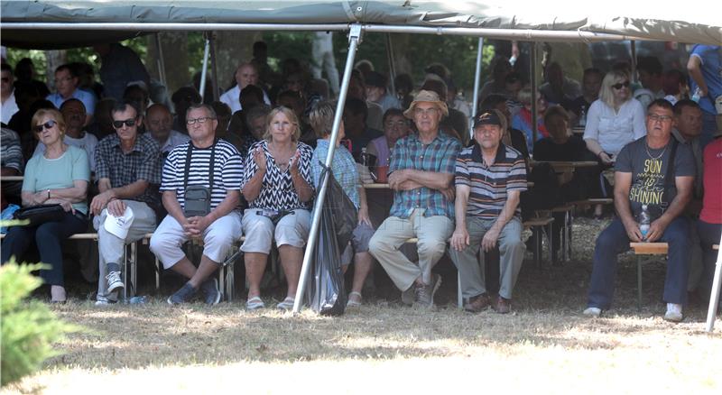 Svečanost obilježavanja Dana antifašističke borbe u šumi Brezovici kraj Siska