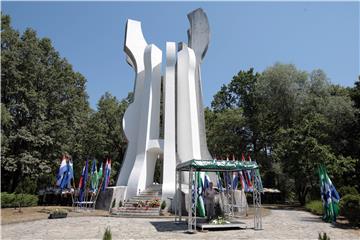 Antifascist Struggle Day marked in Brezovica forest near Sisak