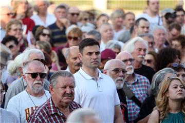 Proslava Dana antifašističke borbe na Trgu maršala Tita