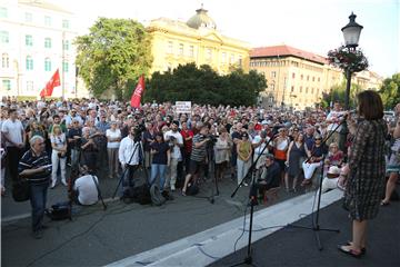 Proslava Dana antifašističke borbe na Trgu maršala Tita