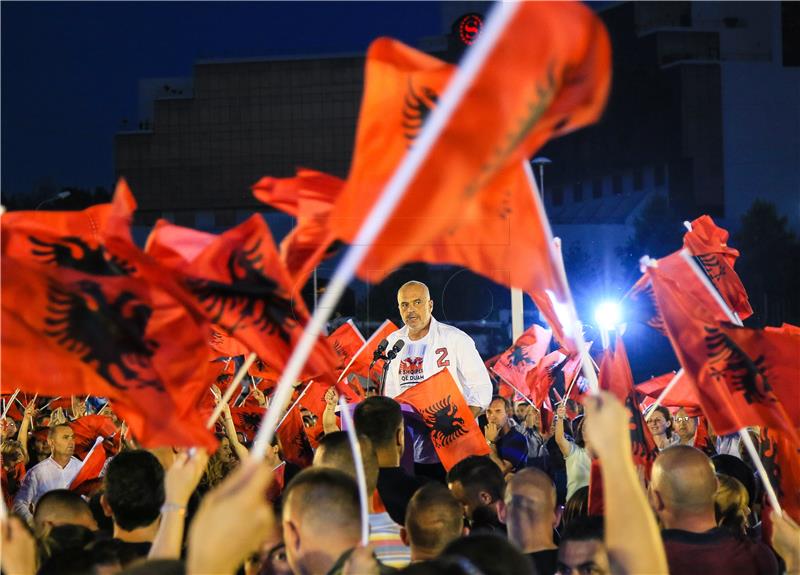 ALBANIA GENERAL ELECTIONS CAMPAIGN