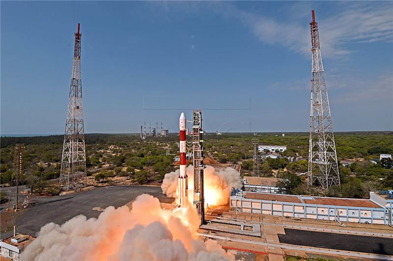 INDIA ISRO SATELLITES LAUNCH