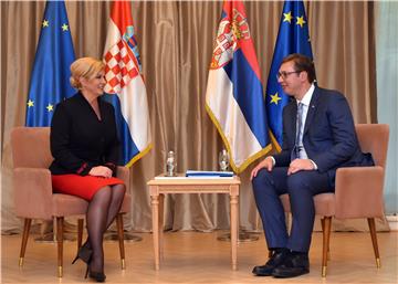 Beograd: Bilateralni sastanak Vučić - Grabar-Kitarović