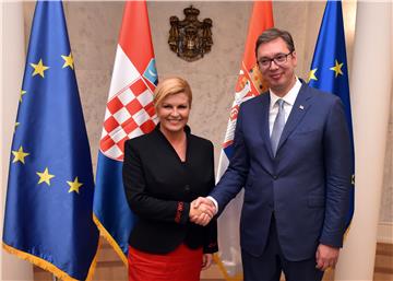 Beograd: Bilateralni sastanak Vučić - Grabar-Kitarović