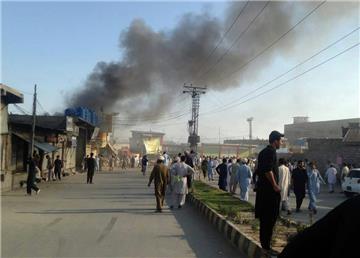 PAKISTAN SUICIDE BOMB BLAST