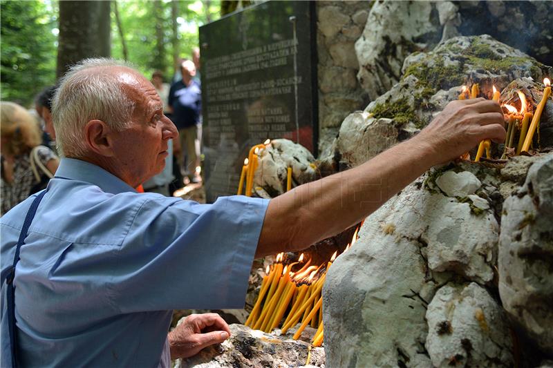 Jadovno: Komemoracija za žrtve ustaškog logora