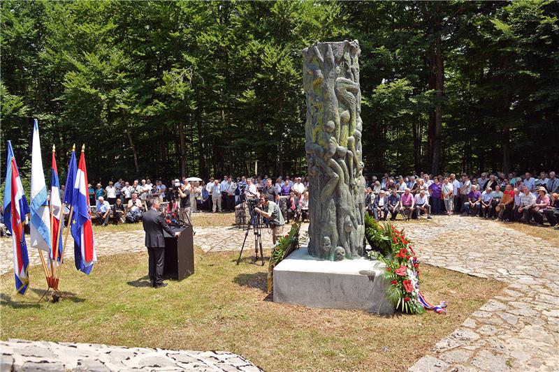 Victims of Jadovno concentration camp commemorated