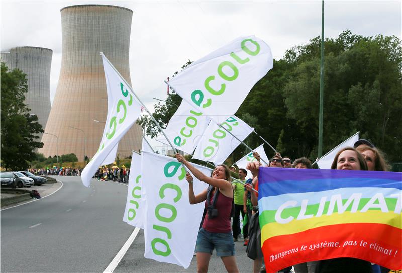 BELGIUM ANTI NUCLEAR PROTEST