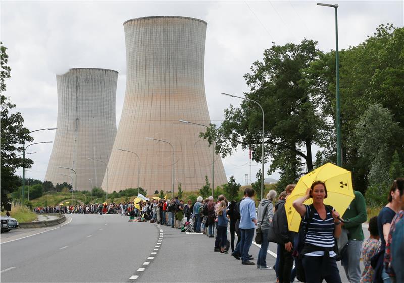 BELGIUM ANTI NUCLEAR PROTEST