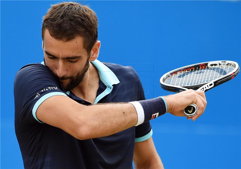 ATP Queen's: Čilić izgubio turnir bez izgubljenog servisa