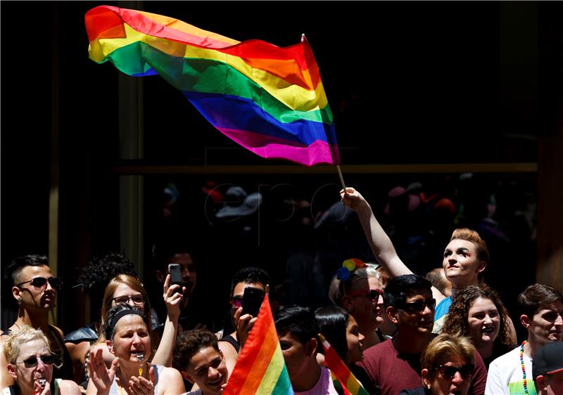 USA NEW YORK PRIDE MARCH 2017