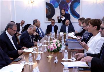 Croatian economy and labour ministers meet with Iranian labour minister