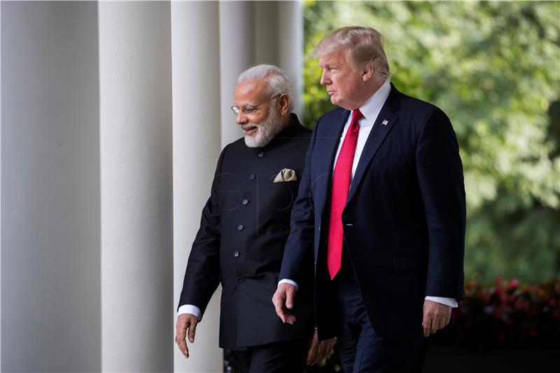 USA INDIA TRUMP MODI