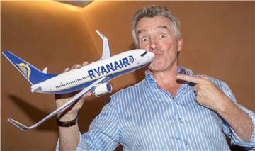 ITALY RYANAIR PRESS CONFERENCE