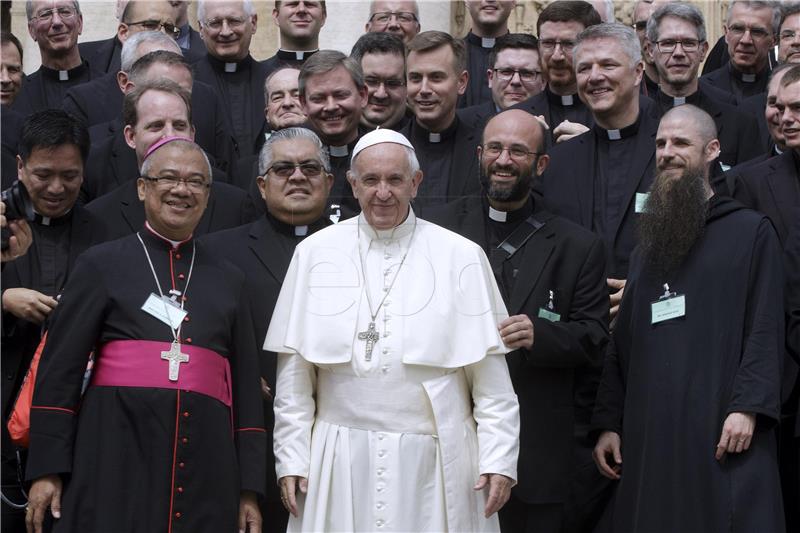 VATICAN POPE FRANCIS AUDIENCE