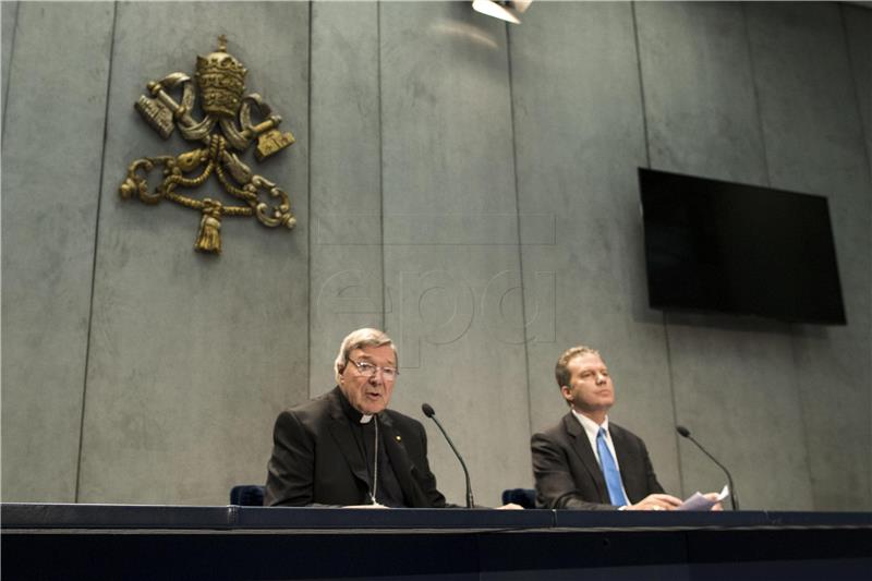 VATICAN AUSTRALIA JUSTICE CARDINAL GEORGE PELL