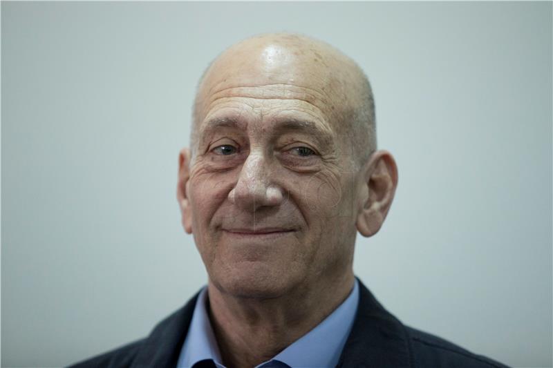 (FILE) ISRAEL EHUD OLMERT PAROLE