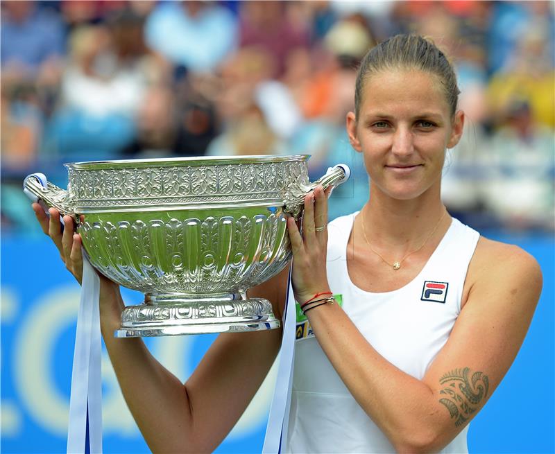 WTA Eastbourne: Naslov za Karolinu Pliškovu