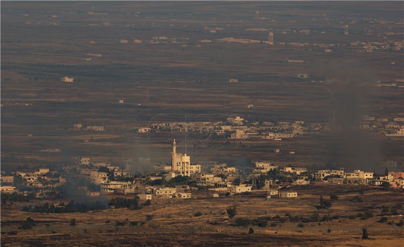 ISRAEL SYRIA BORDER CONFLICT