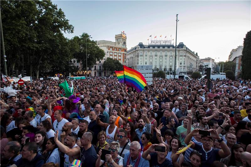 SPAIN HUMAN RIGHTS WORLD PRIDE